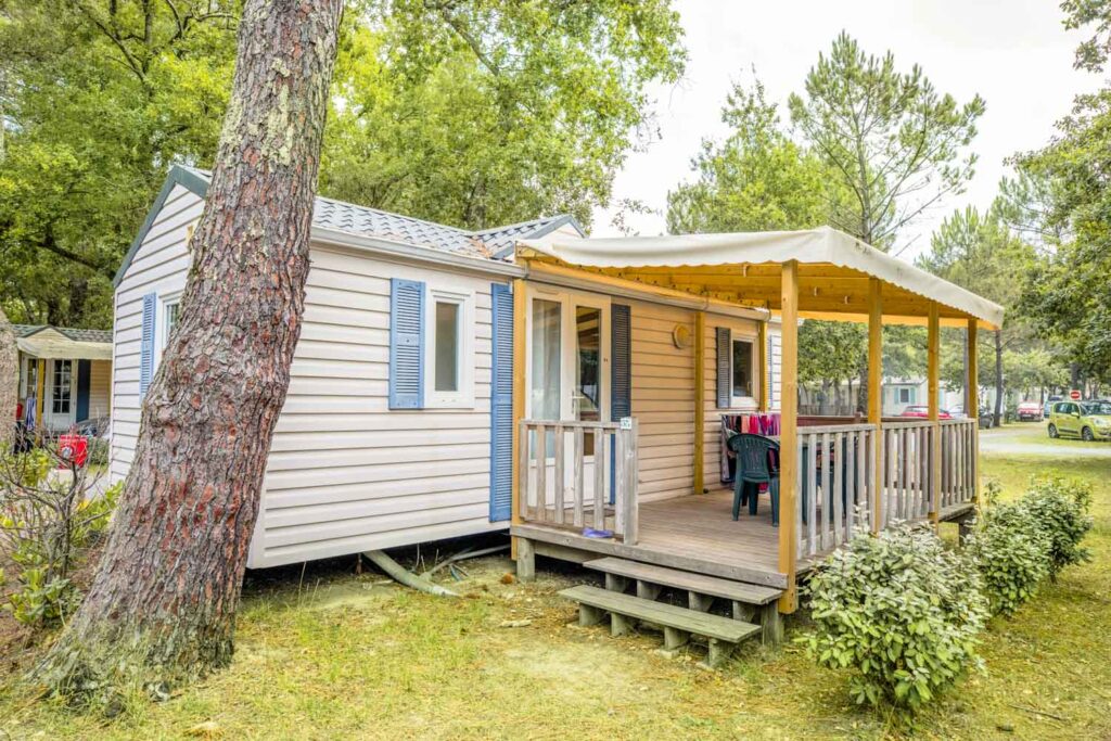 camping lou pignada mobil home en alquiler