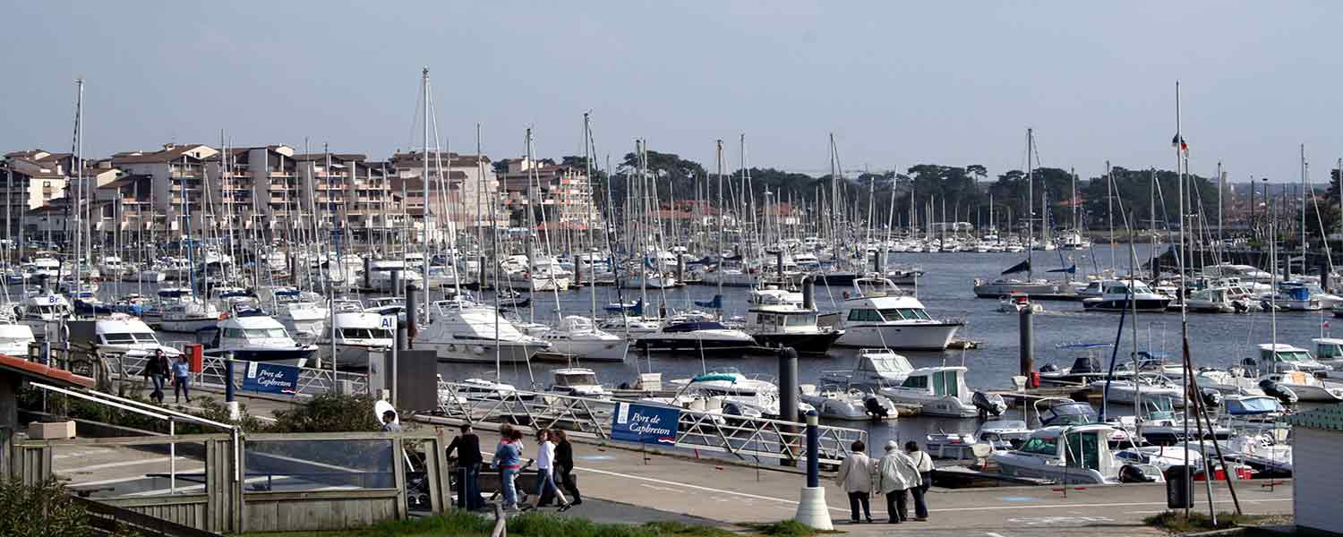 port de capbreton dans les landes