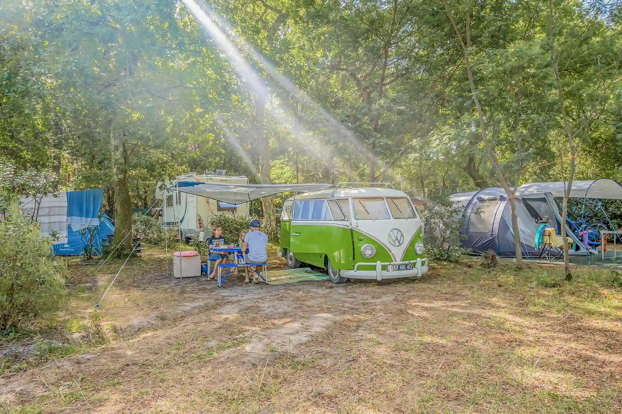 emplacements pour camping car