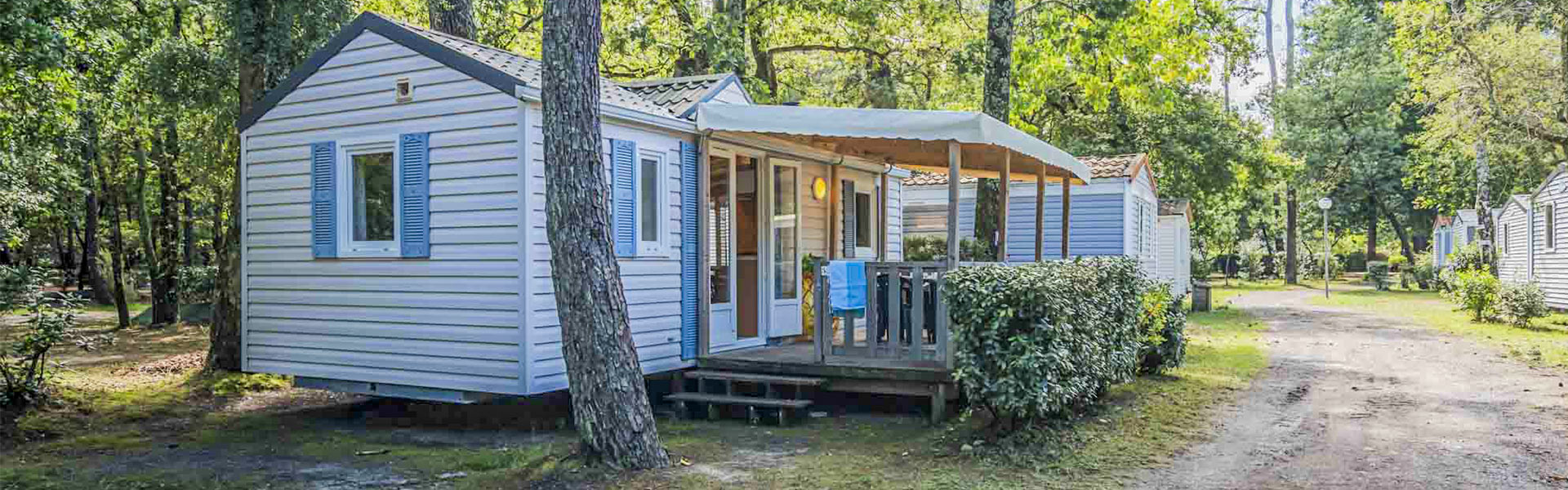 een stacaravan huren in de landes